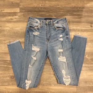 Aeropostale high-rise skinny jeans